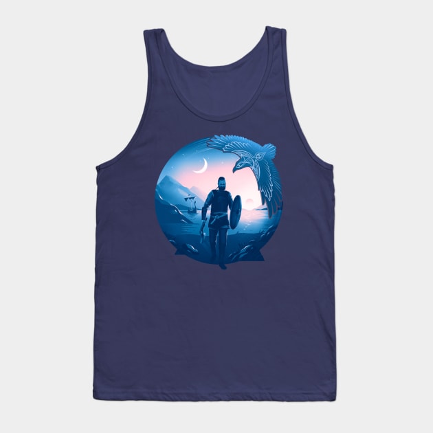 Vikings Blues Tank Top by Anniko_story